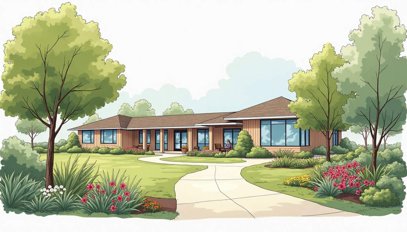 An inviting memory care facility