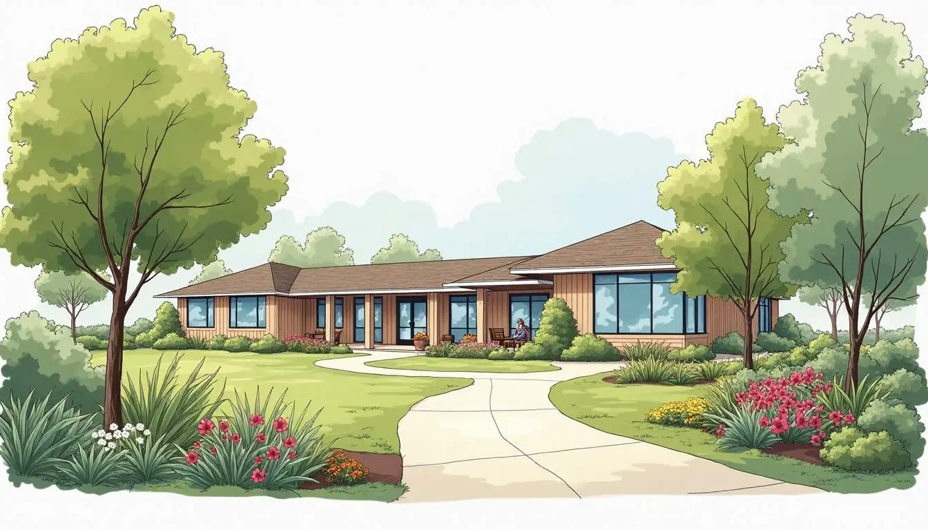 An inviting memory care facility